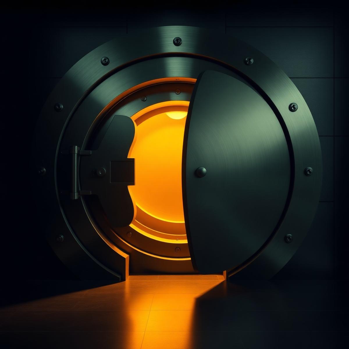 A vault door — symbol of protected sales intellectual property